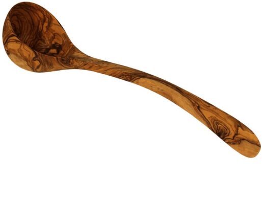 louche en bois d'olivier grande