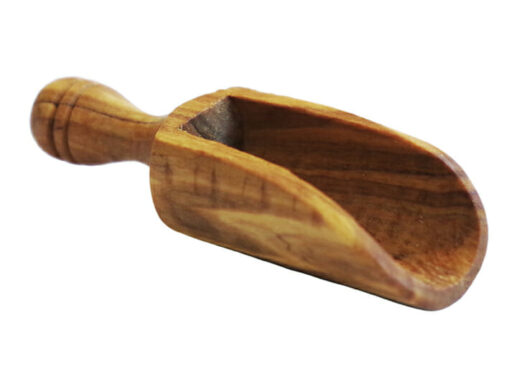 cuillère à épices en bois d'olivier