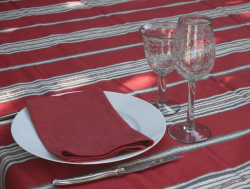nappe-en-coton-rouge-rectangulaire