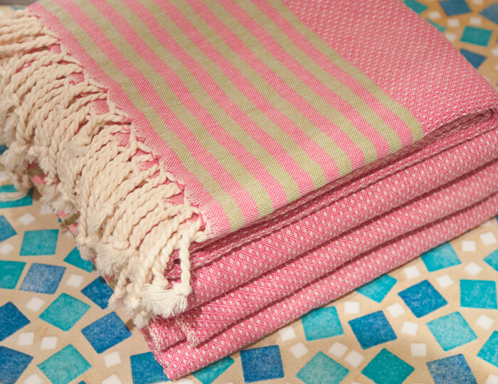 Foutas de fabrication artisanale