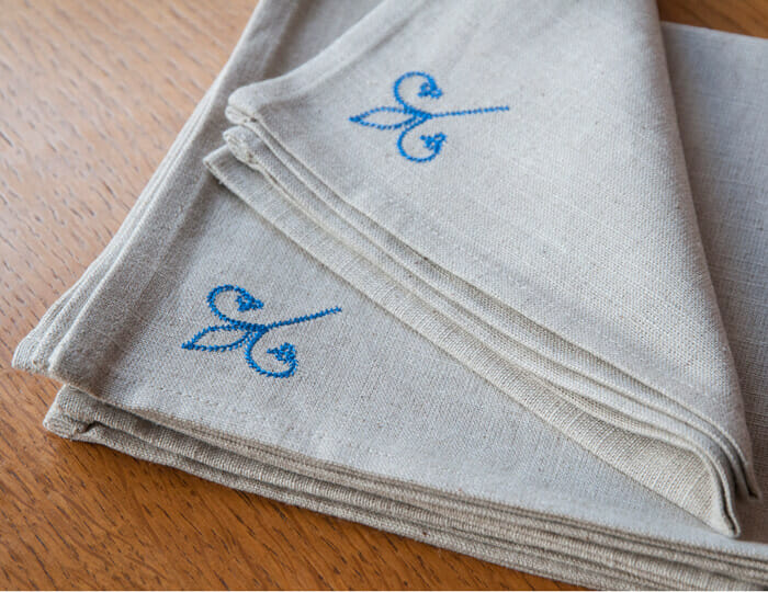 Serviettes de table en tissu