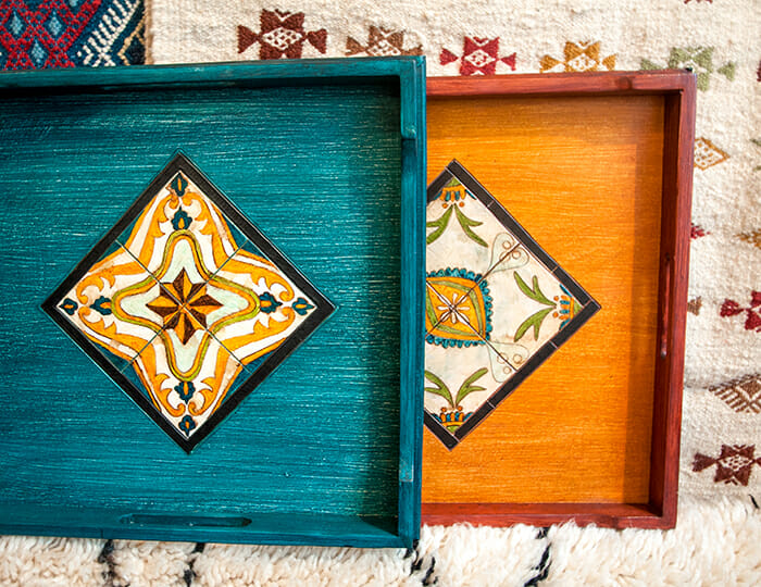 Objets déco artisanaux